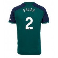 Billiga Arsenal William Saliba #2 Tredje fotbollskläder 2023-24 Kortärmad